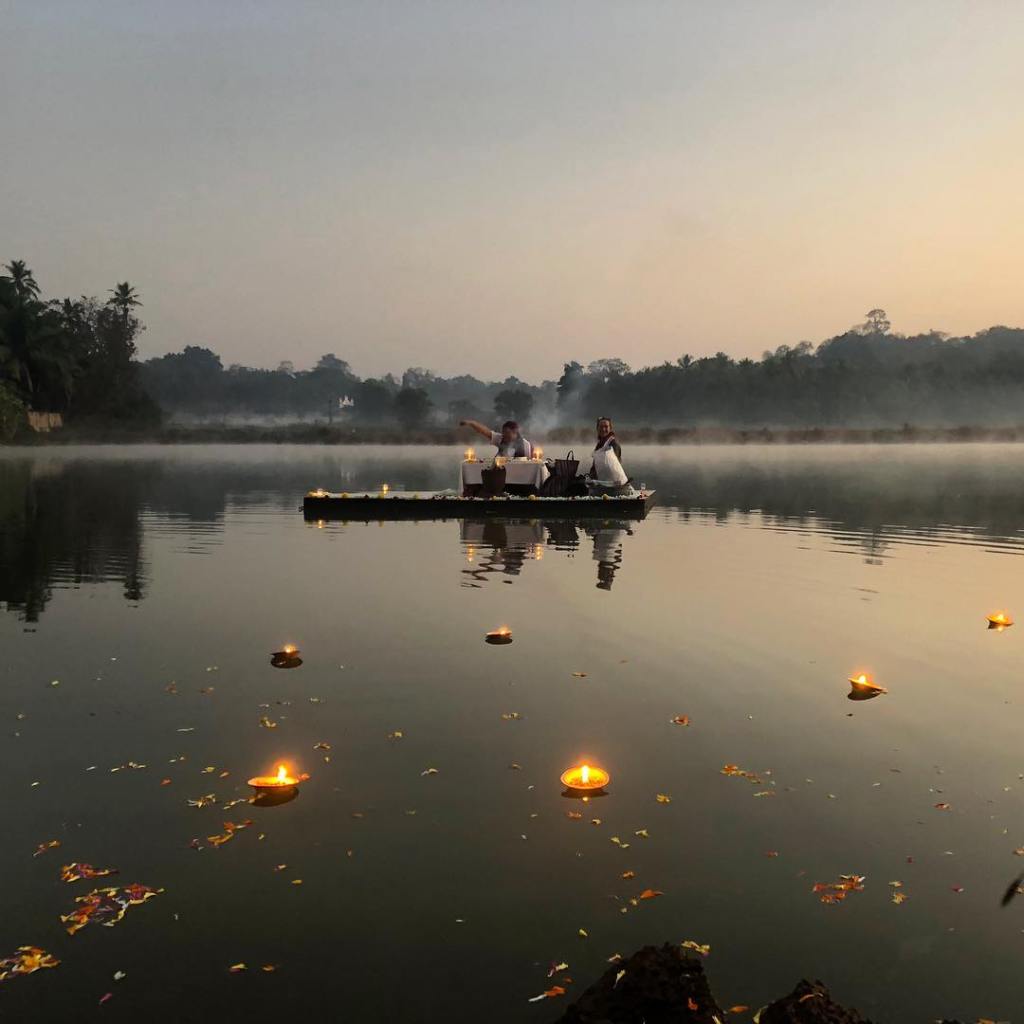 Fire puja in&nbsp;India
